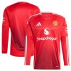 Original Fußballtrikot Manchester United Heimtrikot 2024-25 Langarm Für Herren